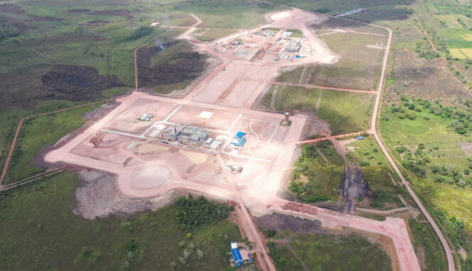 
					Foto tampak atas kawasan DOB Papua Selatan yang masih dalam proses pengerjaan. (Foto dok: PLN)