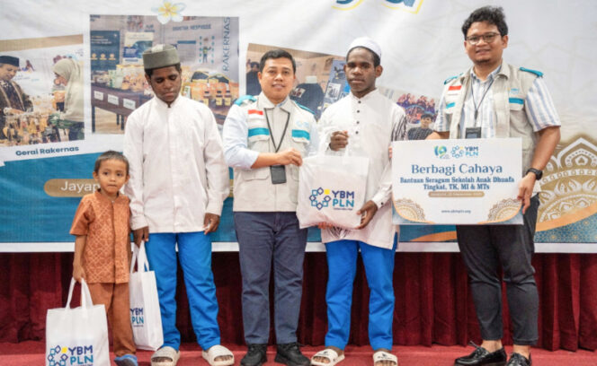 
					Peringati Milad ke-19, YBM PLN UIW Papua dan Papua Barat gelar kegiatan bertajuk “19 Tahun Tumbuh Bersama, Bermanfaat Untuk Sesama”.  (Foto dok: PLN)