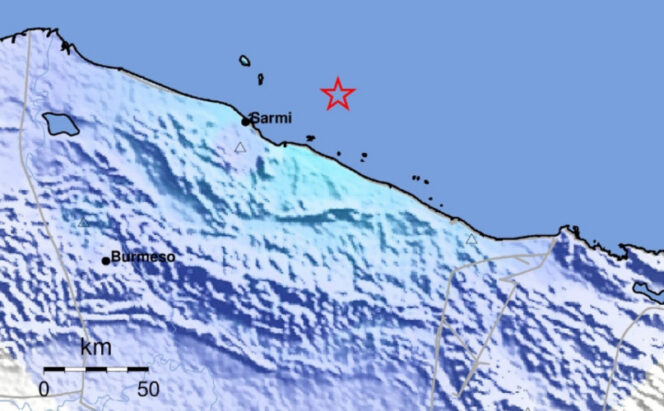 
					Ilustrasi gempa bumi Sarmi. Foto: BMKG wilayah V Jayapura