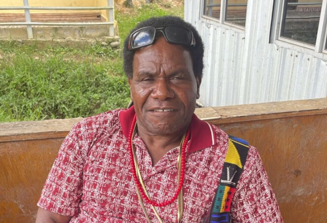 
					Kepala Suku Kabupaten Puncak, Abelom Kogoya, Foto: ist