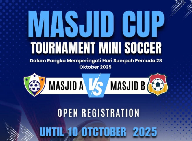 
					Masjid  Baitul Nurul Iman Abepura Gelar Turnamen Mini Soccer, Buruan Daftar 