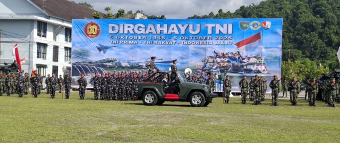 
					Perayaan HUT ke-80 TNI di Papua. Foto: Imelda/KabarPapua.co