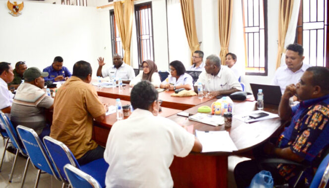 
					Suasana RDP Komisi A DPRK Kabupaten Jayapura bersama Diskominfo Jayapura.  (Foto dok: jayapurakab.go.id)