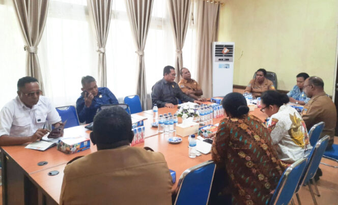 
					Komisi V DPRP Papua kunjungi Disorda Papua. (KabarPapua.co/Natalya Yoku)