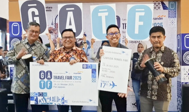 
					Pembukaan GATF 2025 di Mall Jayapura, Kota Jayapura, Papua. (KabarPapua.co/Imelda)