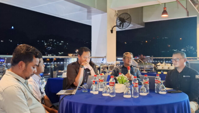 
					Acara bincang media bersama BI Papua yang digelar di Hotel MaxOne Jayapura, Kamis malam, 6 November 2025. (KabarPapua.co/Imelda)