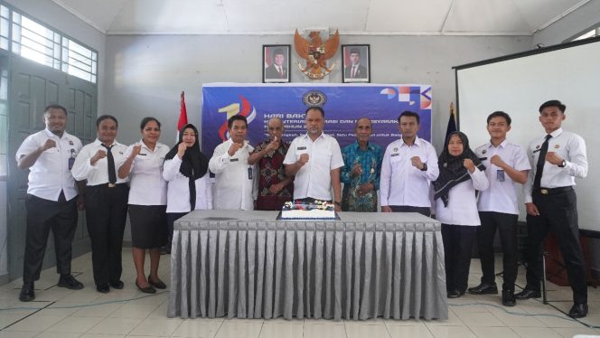 
					Lapas Kelas IIB Serui menggelar tasyakuran   Hari Bhakti Kementerian Imigrasi dan Pemasyarakatan (Kemenimipas) ke-1, Rabu 19 November 2025. Foto: Ainun Faathirjal/KabarPapua.co