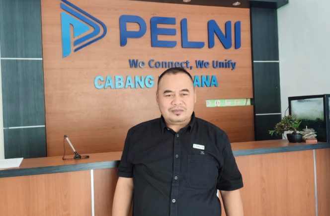 
					Kepala Pelni Cabang Kaimana, Heri Setiabudi. (KabarPapua.co/Yosias Wambrauw)