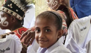 Siswa pada salah satu sekolah di Nabire, Provinsi Papua Tengah. Foto: ist