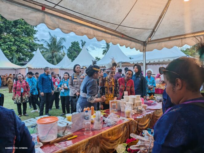 
					Festival Mama Mama Kreatif Manokwari sukses digelar dengan listrik tanpa kedip. Foto: PLN Papua 