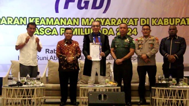 
					FGD Keamanan di Yahukimo yang diprakarsai Firm Pieter Ell dan rekans. Foto: Katharina/KLanarpapua.co