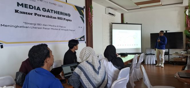 
					Media gathering BEI di Jayapura. Foto: Imelda/Kabarpapua.co