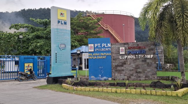 Kantor PLN IP UBP Holtekamp Jayapura. Foto: Imelda/KabarPapua.co