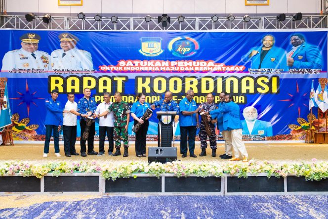 
					Pembukaan Rakor KNPI se Papua. FOto: Imelda/KabarPapua.co