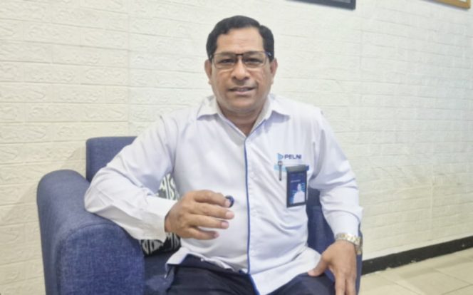 
					Kepala PT Pelni Cabang Serui, Whendy R. Imkotta. (KabarPapua.co/Ainun Faathirjal)
