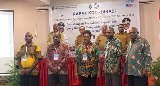 
					Disdikbud Papua Tengah Gelar Rakor Demi Pendidikan Merata