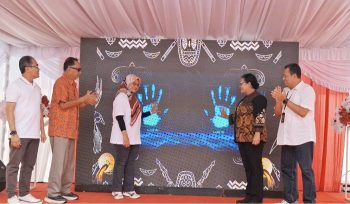 Peluncuran Telkom neuCentrIX di Jayapura.  Foto: Imelda/Kabarpapua.co