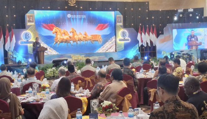 
					Suasana pertemuan tahunan Bank Indonesia di Papua. (KabarPapua.co/Imelda)