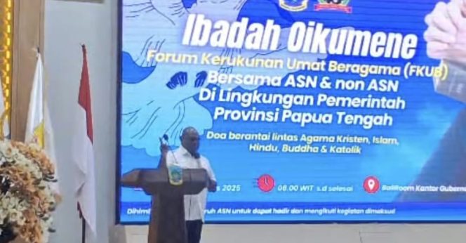 
					Gubernur Papua Tengah: ASN Fokus Layani Masyarakat 