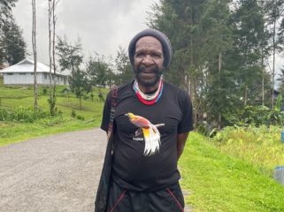 Kepala Suku Kabupaten Puncak, Nikolaos Alom. Foto: ist