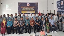 Musyawarah Cabang (Muscab) ke-III Ikatan Bidan Indonesia (IBI) Cabang Kabupaten Kepulauan Yapen . Foto: Humas Pemkab Yapen