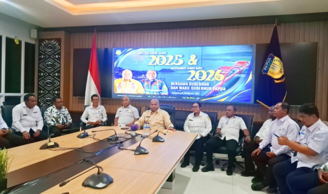 
					Suasana Refleksi Akhir Tahun 2025 oleh Pemerintah Provinsi Papua. (KabarPapua.co/Imelda)
