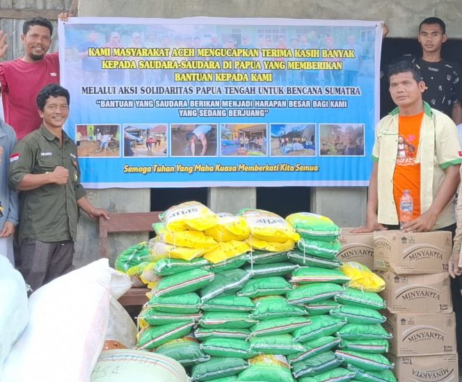 
					Solidaritas Nabore untuk korban bencana di Sumatera. Foto: ist