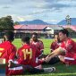 Wapres Gibran usai bermain bola di Wamena bersama SSB setempat. Foto: Agris Wistrijaya/Kabarpapua.co