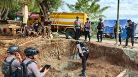 Temuan granat dan amunisi di Dok V Atas Jayapura. Foto: Humas Polresta Jayapura