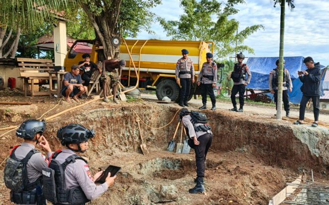 
					Temuan granat dan amunisi di Dok V Atas Jayapura. Foto: Humas Polresta Jayapura