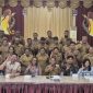 Wakil Bupati Kepulauan Yapen, Roi Palunga bersama jajaran OPD Pemkab Kepulauan Yapen dan Tim BPK RI Perwakilan Provinsi Papua berfoto bersama usai pelaksanaan Audit Pendahuluan LKPD Tahun Anggaran 2025 di Gedung Silas Papare, Serui, Selasa (27/1/2026).
Foto: Ainun Faathirjal/Kabarpapua.co
