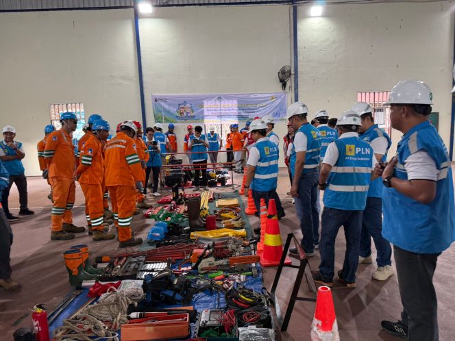 
					Apel Bulan Keselamatan dan Kesehatan Kerja (K3) Nasional Tahun 2026. Foto: PLN IP UBP Holtekamp