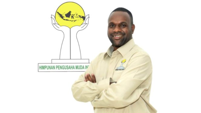 
					Ketua Badan Pengurus Daerah (BPD) Himpunan Pengusaha Muda Indonesia (HIPMI) Papua Barat, Lamek Dowansiba