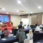 Suasana pelaksanaan konsultasi publik Ranperdasus yang digelar di Hotel Grand Papua Kaimana, Jumat 6 Maret 2026. (KabarPapua.co/Yosias Wambrauw)