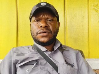 Tokoh masyarakat Bibida, Kabupaten Paniai, Jairus Zonggonau 