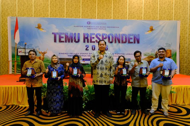 
					Temu responden BI di Merauke, Papua Selatan. Foto: BI Papua 