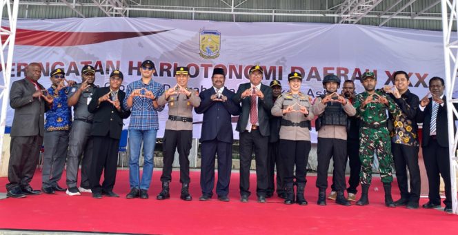 
					Peringatan 30 Tahun Hari OTDA di Kabupaten Puncak. Foto: Diskominfo Puncak.