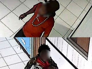 Potongan rekaman CCTV terduga pelaku pembakaran RSUD Paniai. (Foto dok: Polres Paniai)