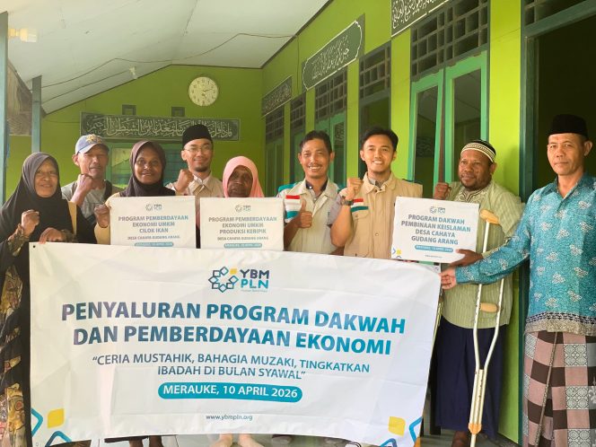 
					Penyerahan bantuan YPN PLN di Merauke. Foto: PLN Papua 