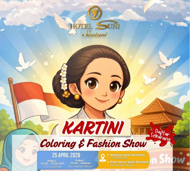 
					Cara Seru Hotel Suni Sentani Kenalkan Sosok Kartini Lewat Cat Warna dan Catwalk