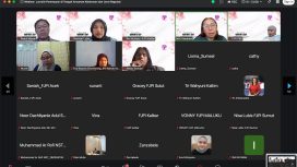 Diskusi FJPI terkait ancaman jurnalis dan pembatasan di ruang digital. Foto: FJPI