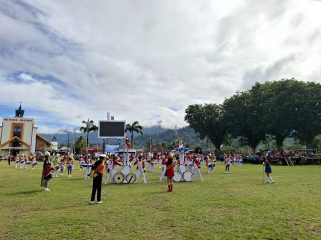 Peringatan Hardiknas di Serui, Kepulauan Yapen. Foto Ainun  Faathirjal/KabarPapua.co