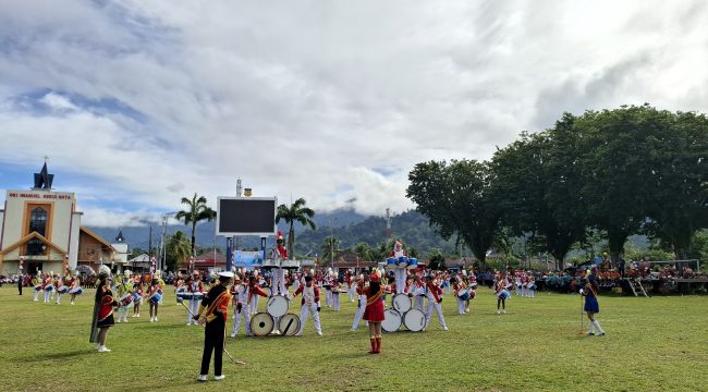 Peringatan Hardiknas di Serui, Kepulauan Yapen. Foto Ainun  Faathirjal/KabarPapua.co
