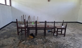 Ruang kelas di SD Negeri Waindu Kepulauan  Yapen. Foto: Ainun Faathirjal/KabarPapua.co