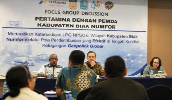 Sinergi strategis lewat FGD bersama Pemkab Biak Numfor dan DPRK Biak Numfor. (Foto dok: Pertamina)