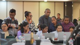 Peserta pelatihan Teknologi AI di Timika. Foto: PTFI