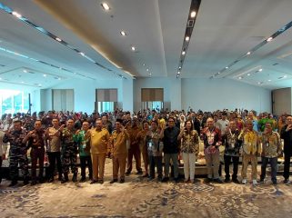 Foto bersama WFPD 2026 di Aula Lukas Enembe Kantor Gubernur Papua. Foto: ist