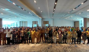 Foto bersama WFPD 2026 di Aula Lukas Enembe Kantor Gubernur Papua. Foto: ist