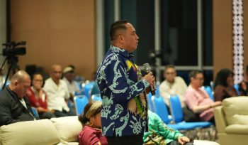 Kabid Humas Polda Papua Kombes Pol. Cahyo Sukarnito hadir dalam Stakeholder Meeting di World Press Freedom Day 2026 yang dipusatkan di Kantor Gubernur Papua Dok II Jayapura. Foto: Humas Polda Papua 