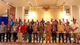 Penutupan World Press Freedom Day 2026 yang dipusatkan di Kantor Gubernur Papua. Foto: ist